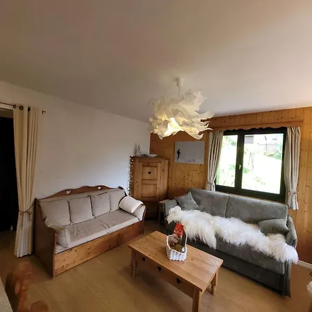 T2 Renove Au Grand-bornand Avec Balcon, Parking Et Terrasse, 4 Pers, Proche Village - Fr-1-458-205 *